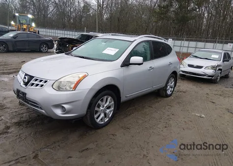 2013 Nissan Rogue Sv W/Sl Pkg from USA, damaged, VIN JN8AS5MV8DW643091